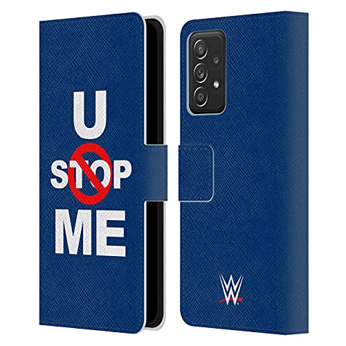 Étui cuir portable Samsung Galaxy A53 5G WWE John Cena clapet