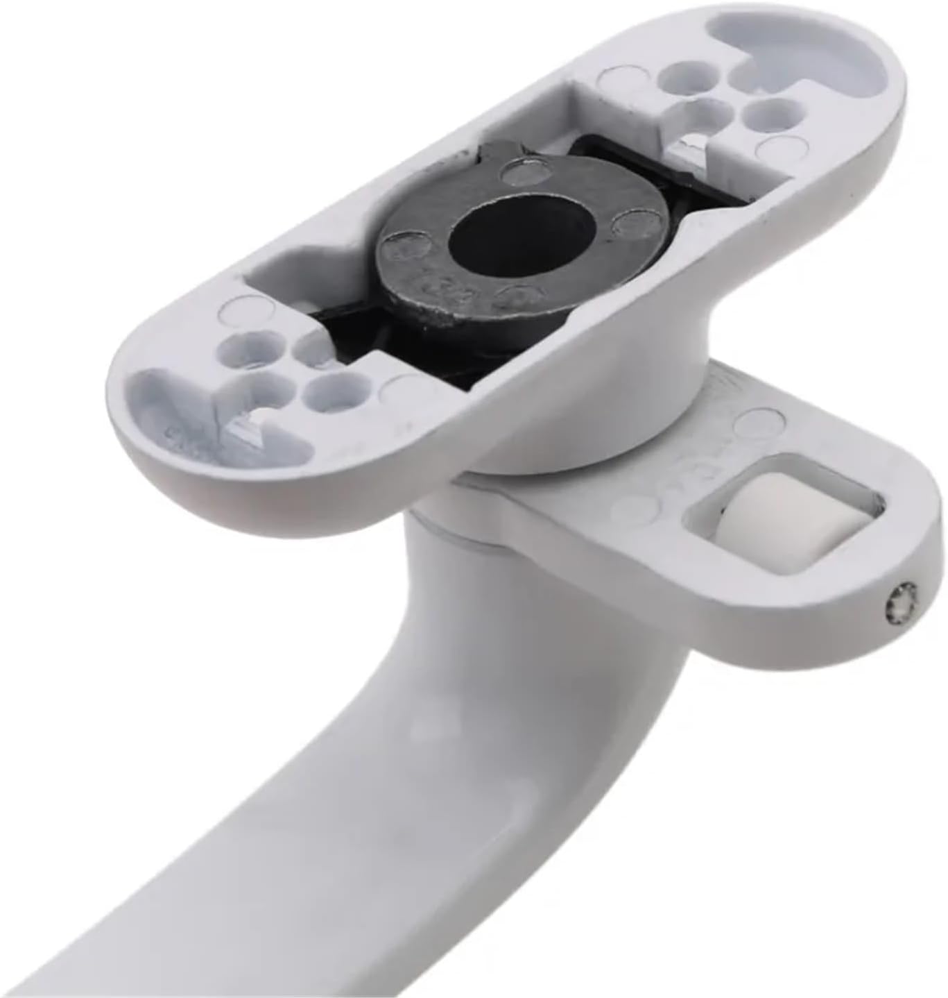 Universal Window Handle Key Locking with Locks Kids Security Door Handle for Double Glazing Windows Handle Door Turning Handle(1 pc White Right)