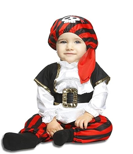 My Other Me Disfraz de pequeño pirata talla 7 a 12 meses