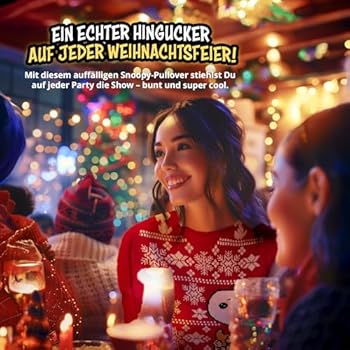 Peanuts Merry and Bright Snoopy Kersttrui voor dames