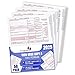 50 1099 MISC Copy A 2025 Tax Federal Income Form, 50 Laser Tax recipients Pack, (25 Sheets) Compatible with QuickBooks and Accounting Software