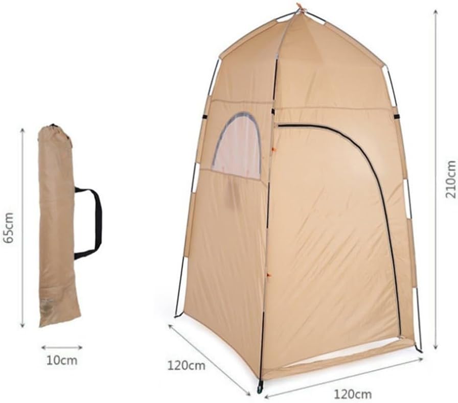 Camping Tent,Shower Tent, Camping Privacy Tent, Outdoor Shower Bath Changing Fitting Room Tent Shelter Camping Privacy Toilet 120 * 120 * 210cm