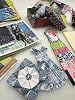 Yasutomo Origami Painted Paper Hodge Podge with 6 Patterns and 24 Sheets, Size 5 7/8” Square, Arts and Crafts Supplies #4