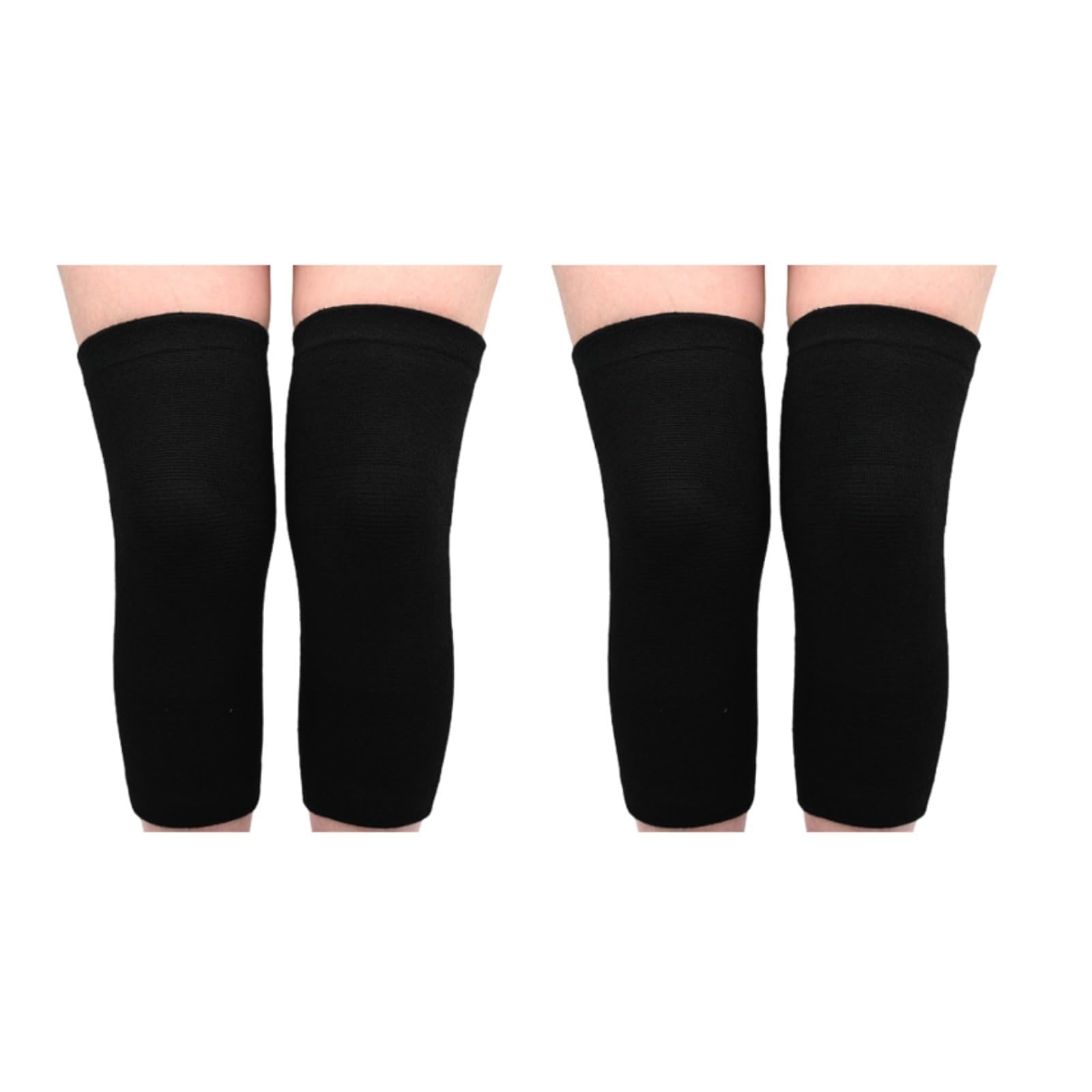 Sameo Genouillère De Soutien En Bambou – Sport, légère, respirante, stabilisateurs latéraux (Gris,3XL,1 Paire)