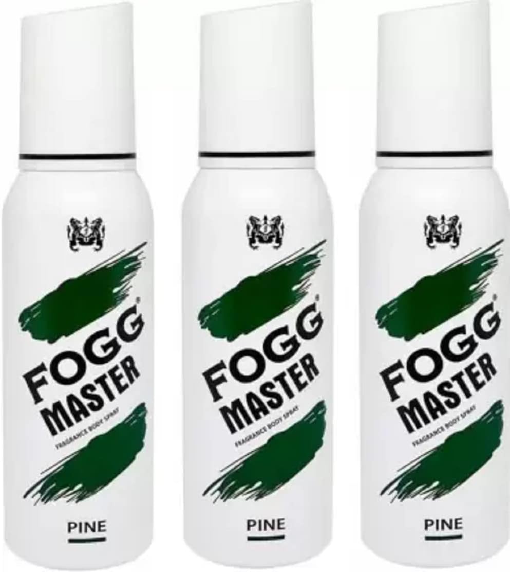 Fogg MASTER PINE (PACK OF 3 PIECES) Body Spray - For Men & Women (300 g, Pack of 3)