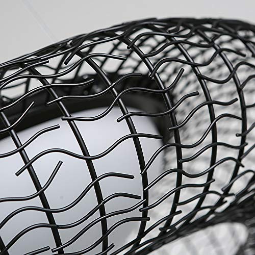 Plafonnier cage en fer rond avec LED à 3 couleurs pour café