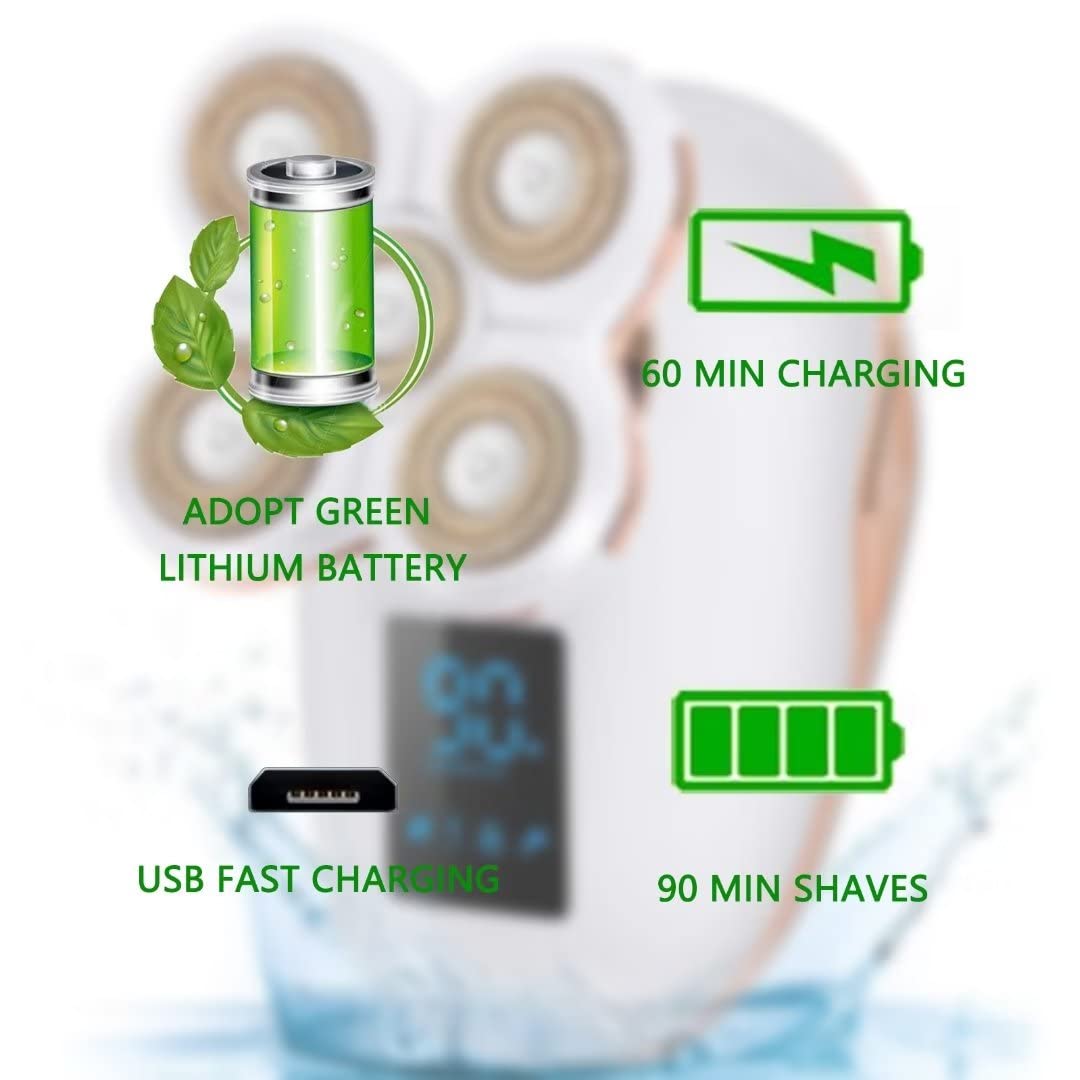 SUPREME SHAVER Quick Rechargeable & LED Display Rechargeable & LED Display