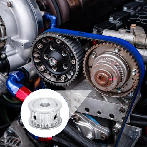 QUARKZMAN 2 Stk Zahnriemenscheibe Aluminium Riemenscheibe 6.35mm Bohrung Pulley Synchronrad 5mm Teilung 16mm Nutenbreite für Zahnriemen CNC Maschine 3D Drucker 20 Zähne