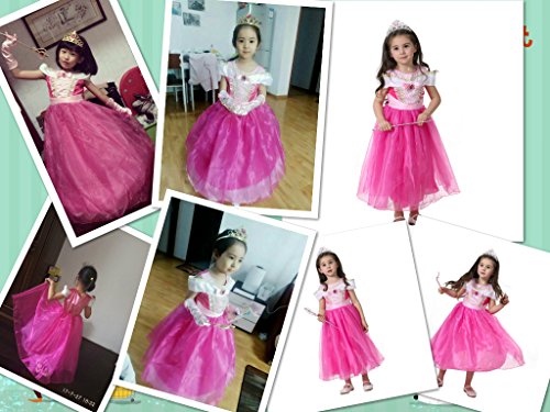 image for Party Chili Princess Costume Girls Birthday Party Dress Up with Access