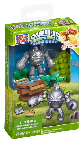 Mega Bloks Skylanders Silver Eruptor Mega Bloks Skylanders Silver Eruptor