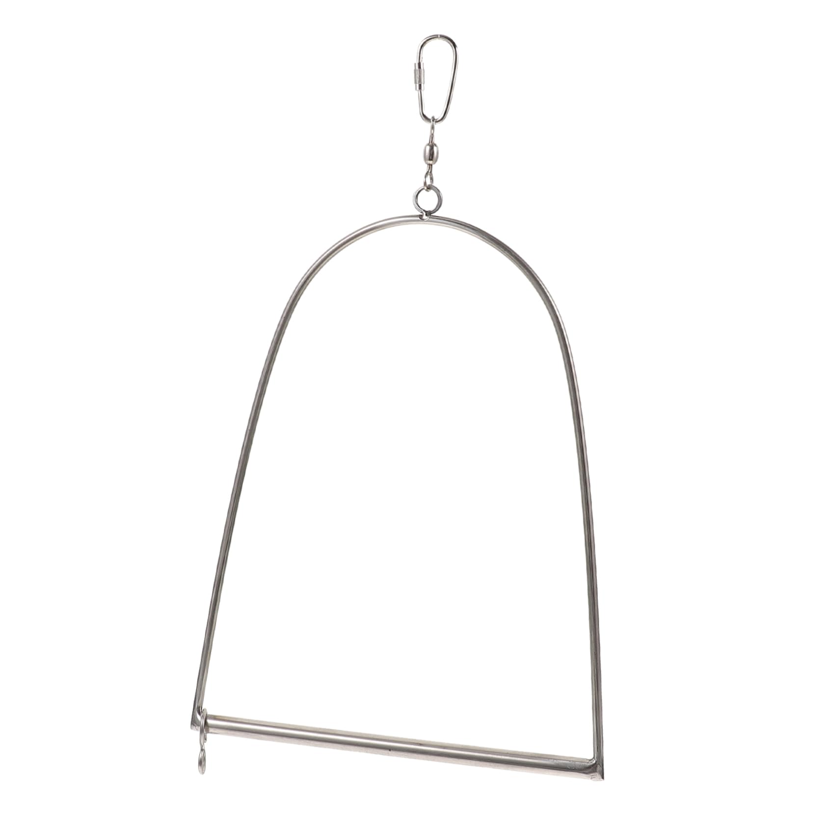 Abaodam Widen Stainless Steel Bird Swing Bracket for Bird Feeding Decoration Rack Durable Skid Design for Hummingbird Feeders Stylish Garden Accessory for Bird