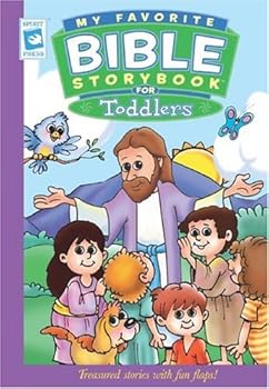 Hardcover Toddler's Bible Book