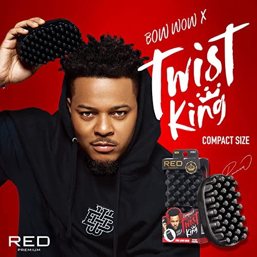 Red By Kiss Bow Wow X Twist King Luxury Twist Styler Washable And Durable Twist Brush For Afro Curl (Mini) #TOP3