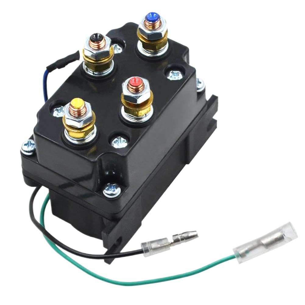 Relè di avviamento 12 V 500 A compatibile con i modelli C10013 C10014 C10018 10020 10024 12053 12503 13501 14061 14501 14551 14552 40252 per sistemi con verricello da 4500 libbre