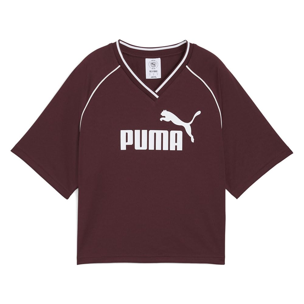 PUMA ESS Relaxed Cropped Football Jersey