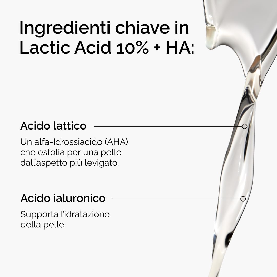 The Ordinary - acido lattico 10% ialuronico 30 ml