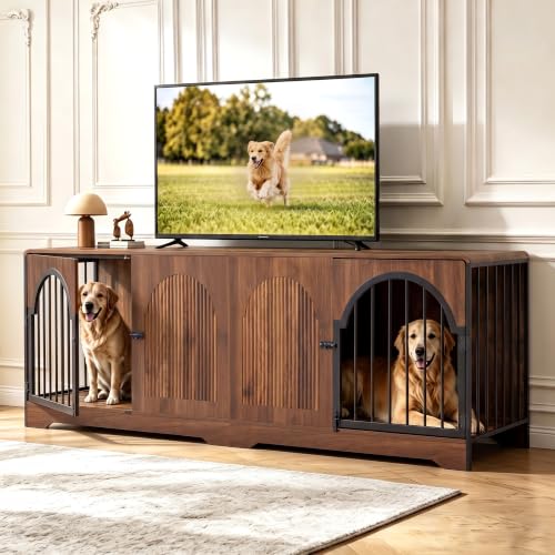 Large Dog Crate Furniture TV Stand