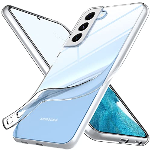 Coque Galaxy S22 Plus antichoc transparente en silicone TPU souple et ultra fine