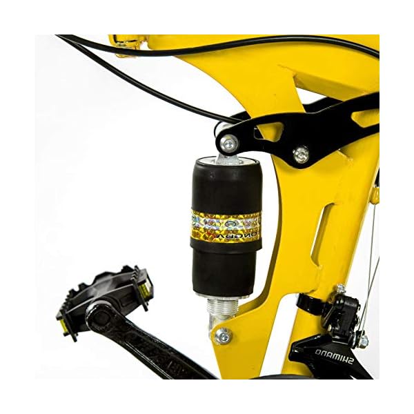 €207.00 Novokart Bici Pieghevole, Bike Unisex-Adult, Giallo, 21-stage shift  - bikewebshop.it