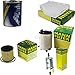 Produktbild QR-Parts Set 85517556 C 14 130/1 9900 HU 712/6 x CU 2939 WK 69 Original MANN-Filter Inspektionspaket SCT Motor Flush Motorspülung 11590773