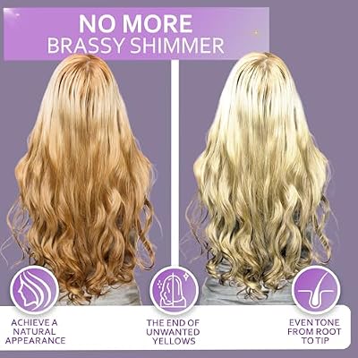 BELLISSO Purple Shampoo and Purple Hair Mask