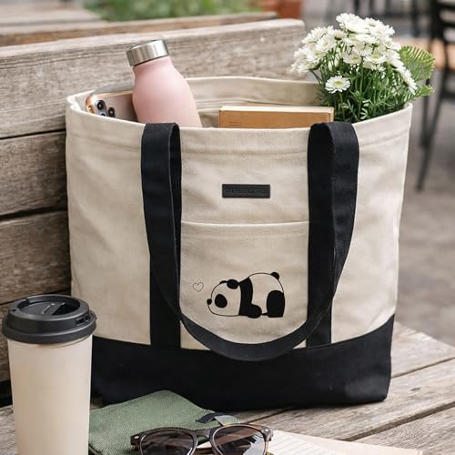 Image of The Purple Tree Cotton Tote Bags for Women (pack of 1) Women Tote Bag, Eco Friendly Tote Bag, Reusable Tote Bag, Shopping Bag, College Bag