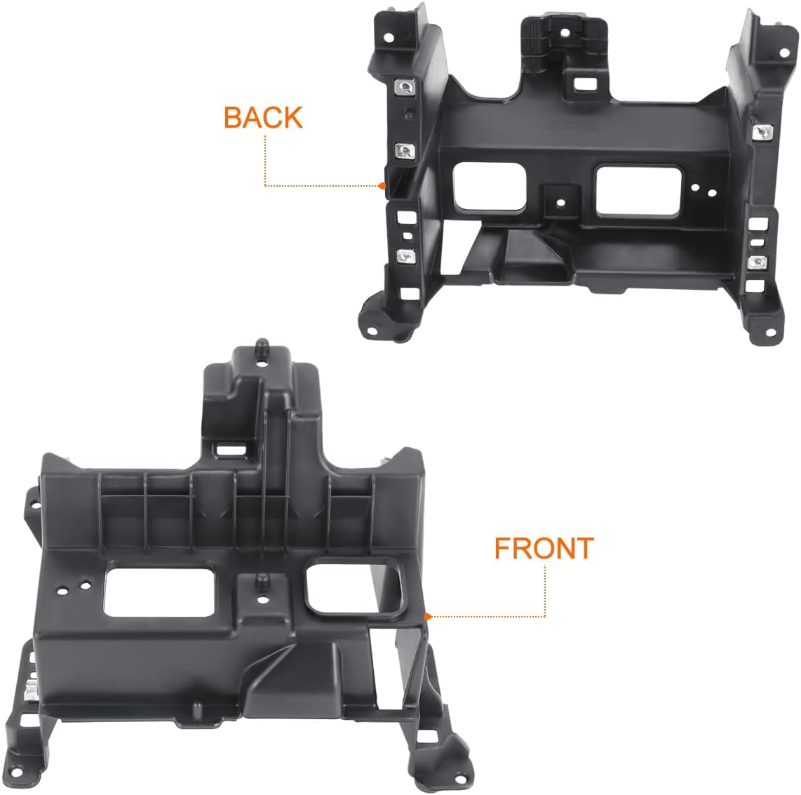 Dash Panel Double DIN Radio Mounting Bracket Compatible with 03-07 Silverado Sierra Tahoe Yukon