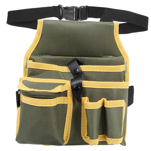 WHAMVOX Bolsa Organizadora de Herramientas para Electricista Resistente al Agua de Premium con Múltiples Cinturón y Gran Capacidad para Almacenamiento y Transporte Trabajo y Hogar
