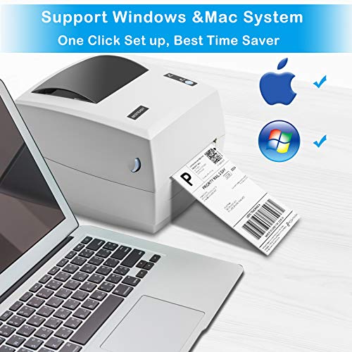 BESTEASY Label Printer,USPS Label Printer,4x6 Direct Thermal Printer,Commercial Grade Label Printer,High Speed,Clear Printing,Compatible with USPS,FedEx,Amazon, Ebay,UPS,Etsy,Shopify,etc