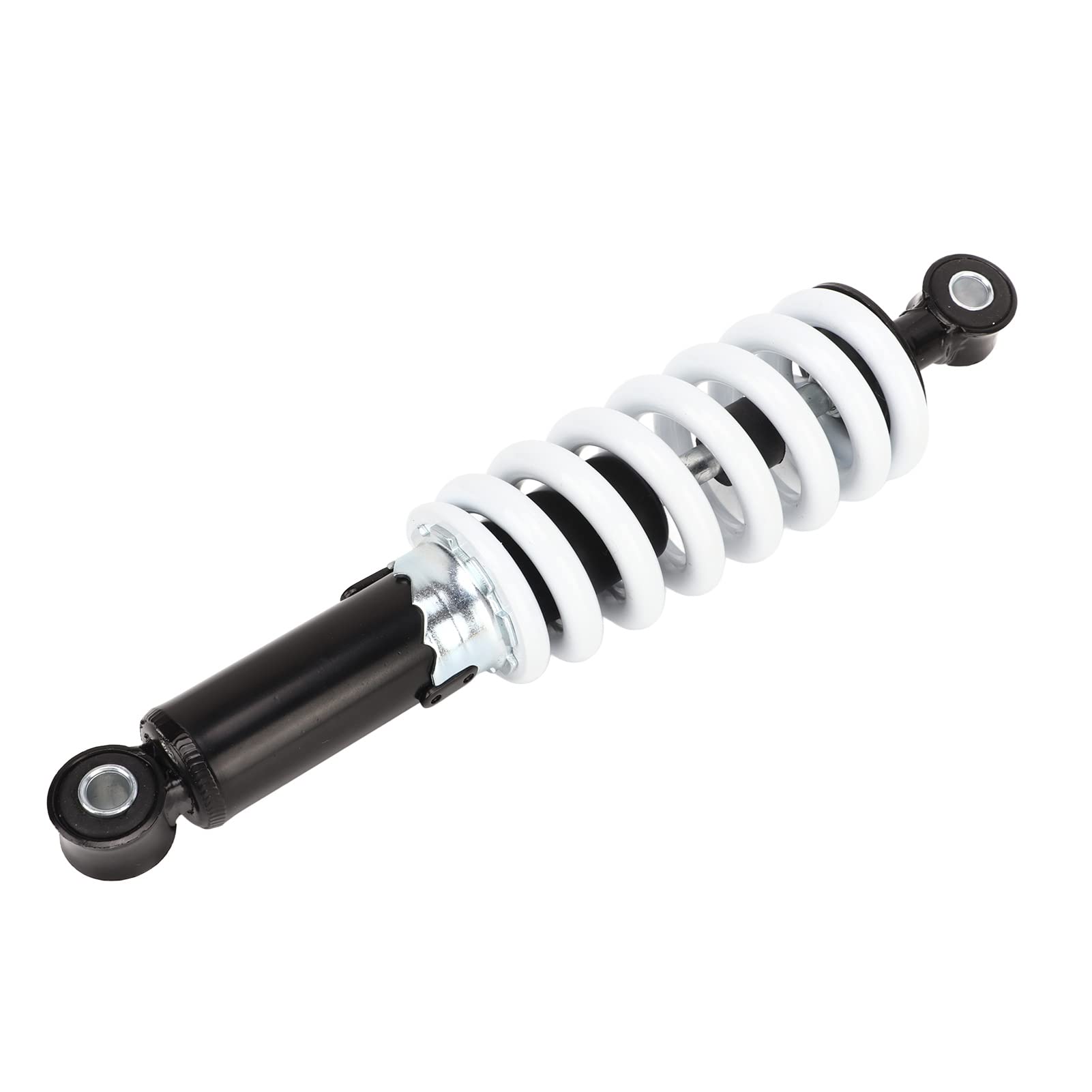 SIXRUN Amortyzator Motocyklowy 280 Mm Sprężyna śrubowa Zawieszenia ze Stopu Stali z 5-biegowym Regulowanym Tłumieniem Długość 310 Mm dla Motocykla Terenowego ATV Quad Go Kart o Pojemności od 50 Cm3