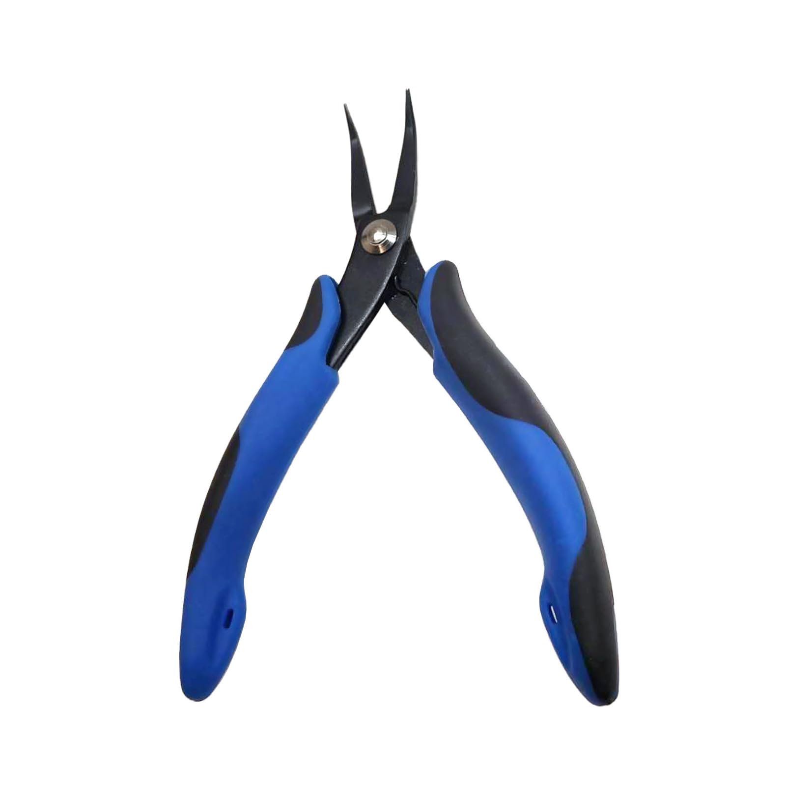 Herramientas de encordado de raqueta de 15 cm con punta doblada, de acero al carbono, 15,24 cm, alicates de nariz doblada ESD