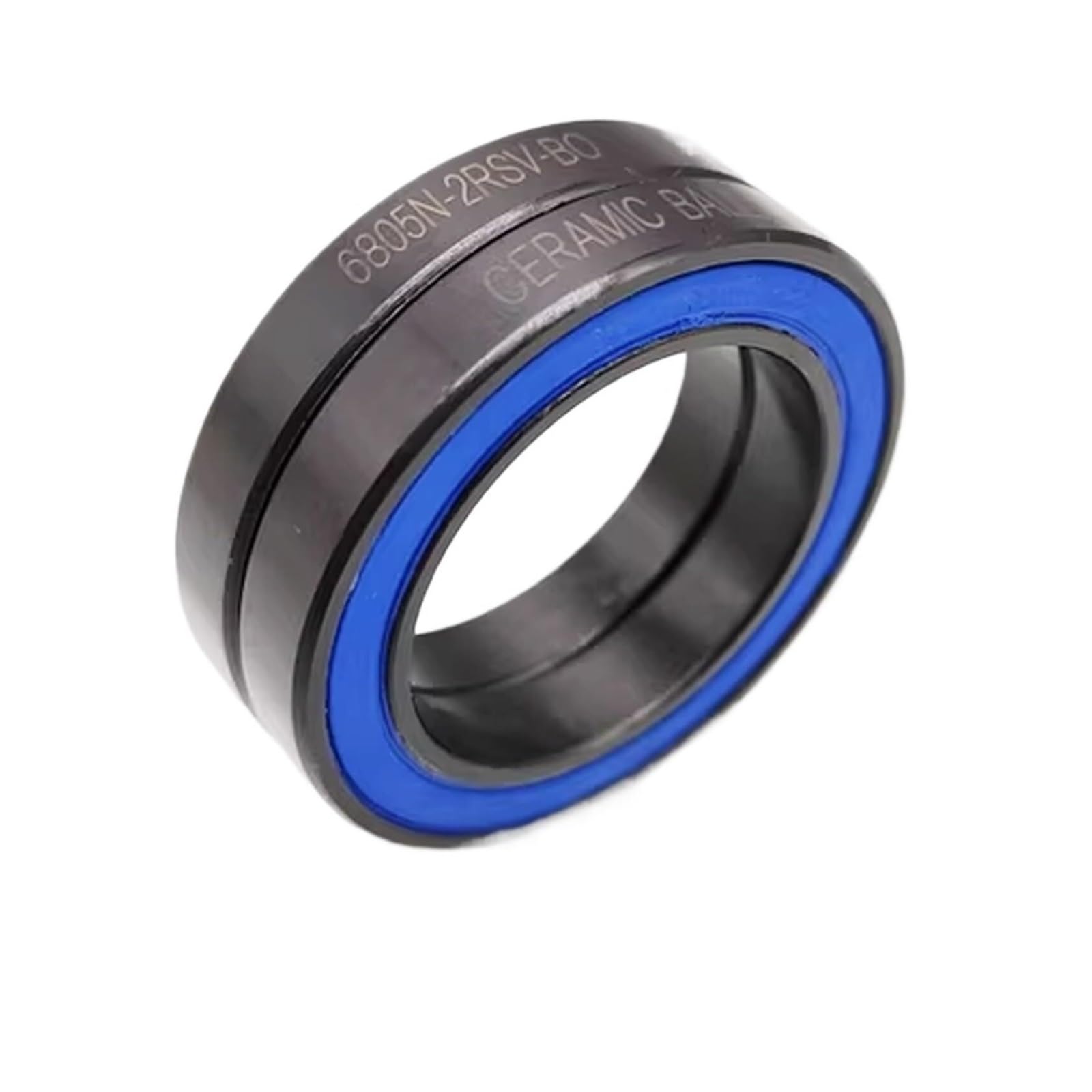 Roulement 25 * 37 * 6 mm 1PC ABEC-3 6805N-2RSV adapté aux roulements à Billes en Acier céramique 6805N-2RSV-B0(Ceramic Ball)