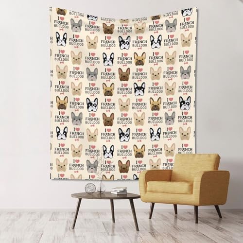 Tenture murale légère pour masquer un mur blanc de chambre à coucher