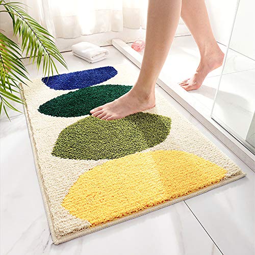 SDINAZ Tappetini per il Bagno Tappeti Antiscivolo