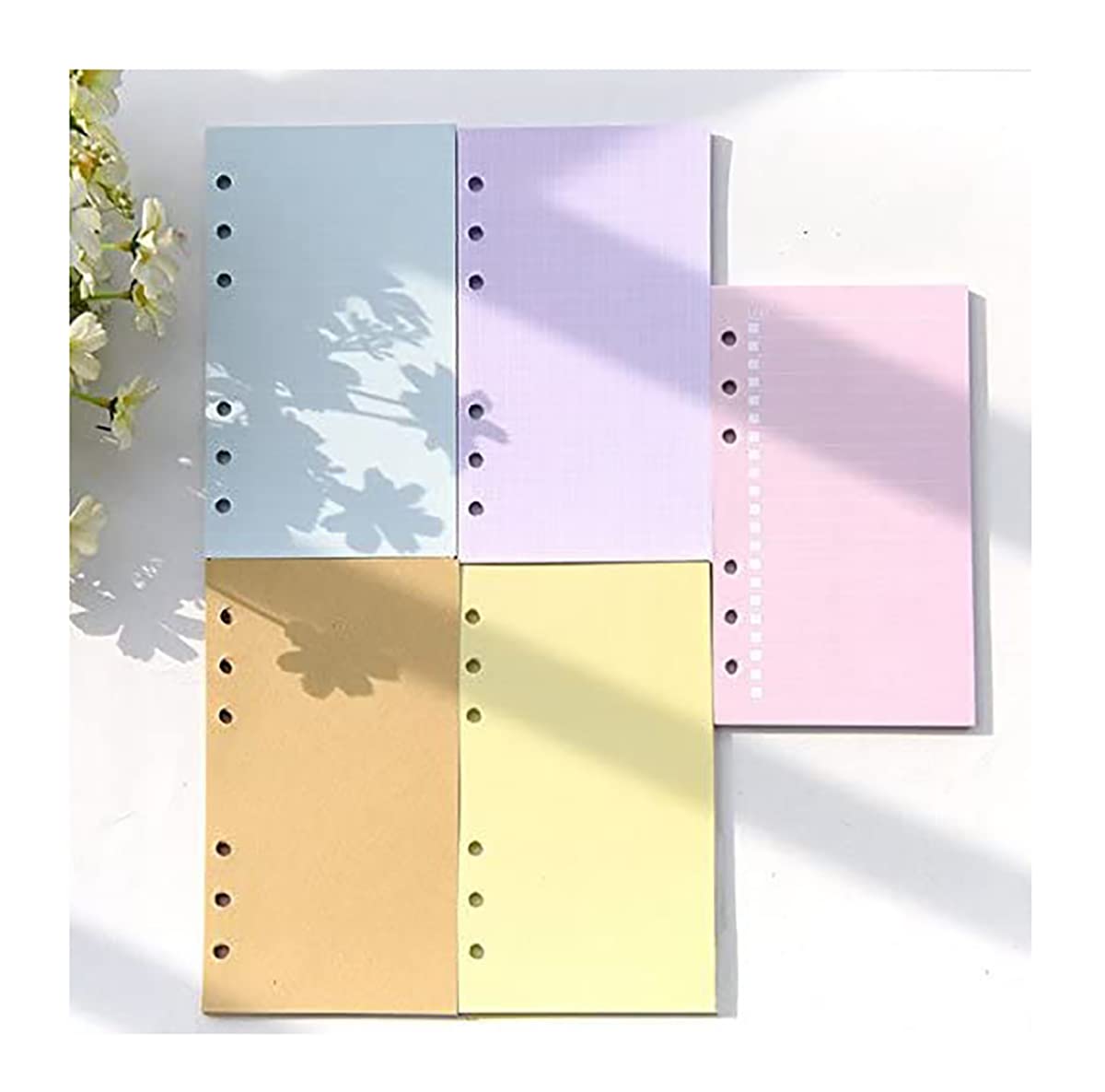 Wkład A5 do planerów pierścieniowych i notebooków, pasuje do Filofax, Kikki K, Recollection, Carpe Diem, 6-pierścieniowego segregatora, (nie zawiera planera) (różowy (do zrobienia))