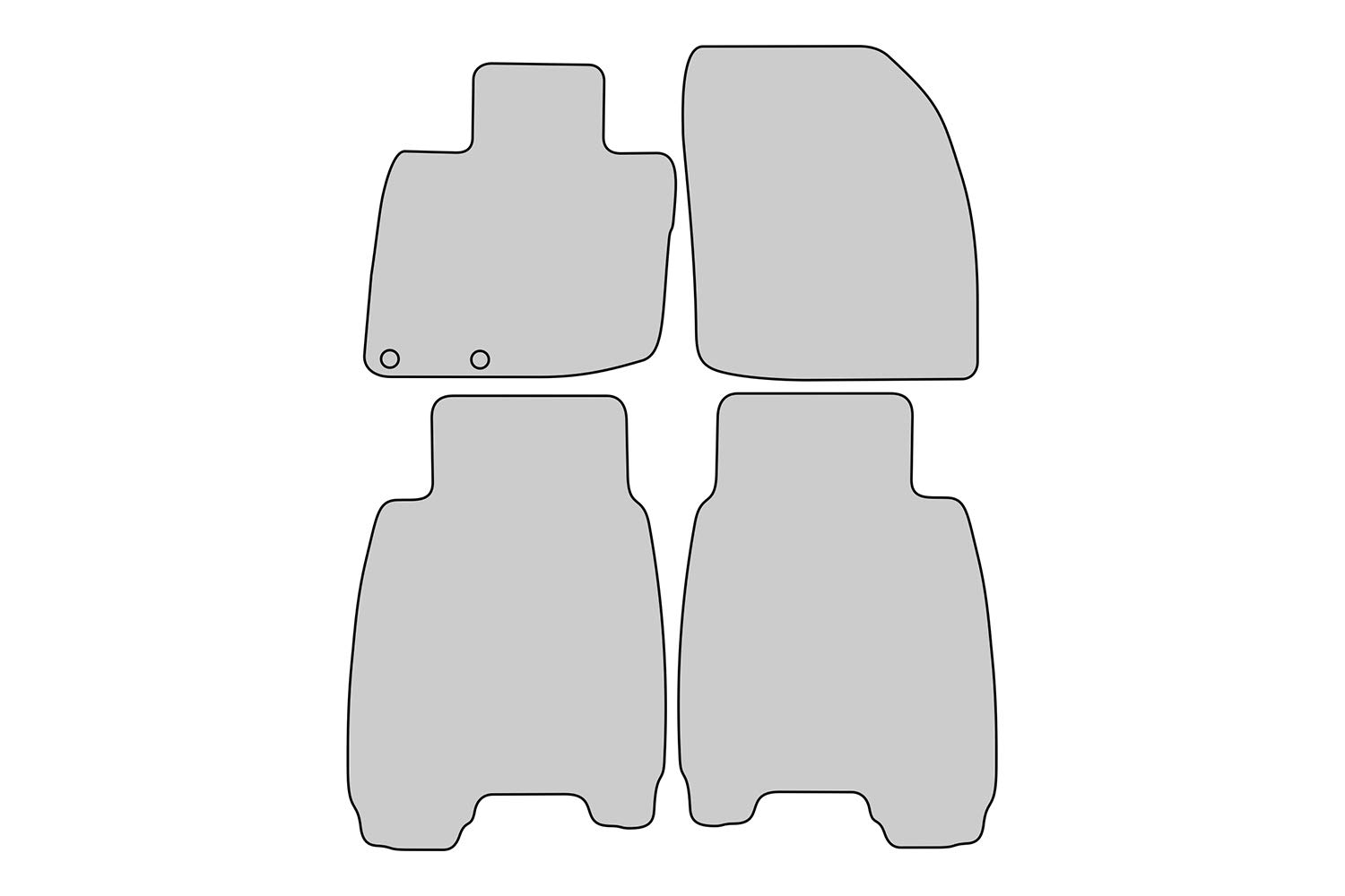 tuning-art BSL106 Sportline Tappetini per Honda Civic 8 2008-2011