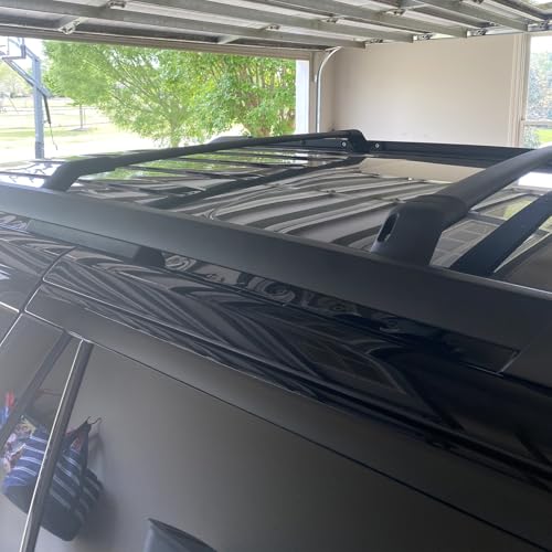 Roof Rack Cross Bars for 2018-2025 Ford Expedition/2018-2024 Lincoln Navigator, Aluminum Crossbar Luggage Rack for Rooftop Cargo Carrier Bag Kayak Canoe Bike Snowboard Skiboard