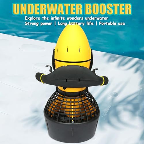 Set di propulsori subacquei, 300 W, per immersioni e snorkeling, booster portatile per nuoto per sport acquatici e avventure in spiaggia