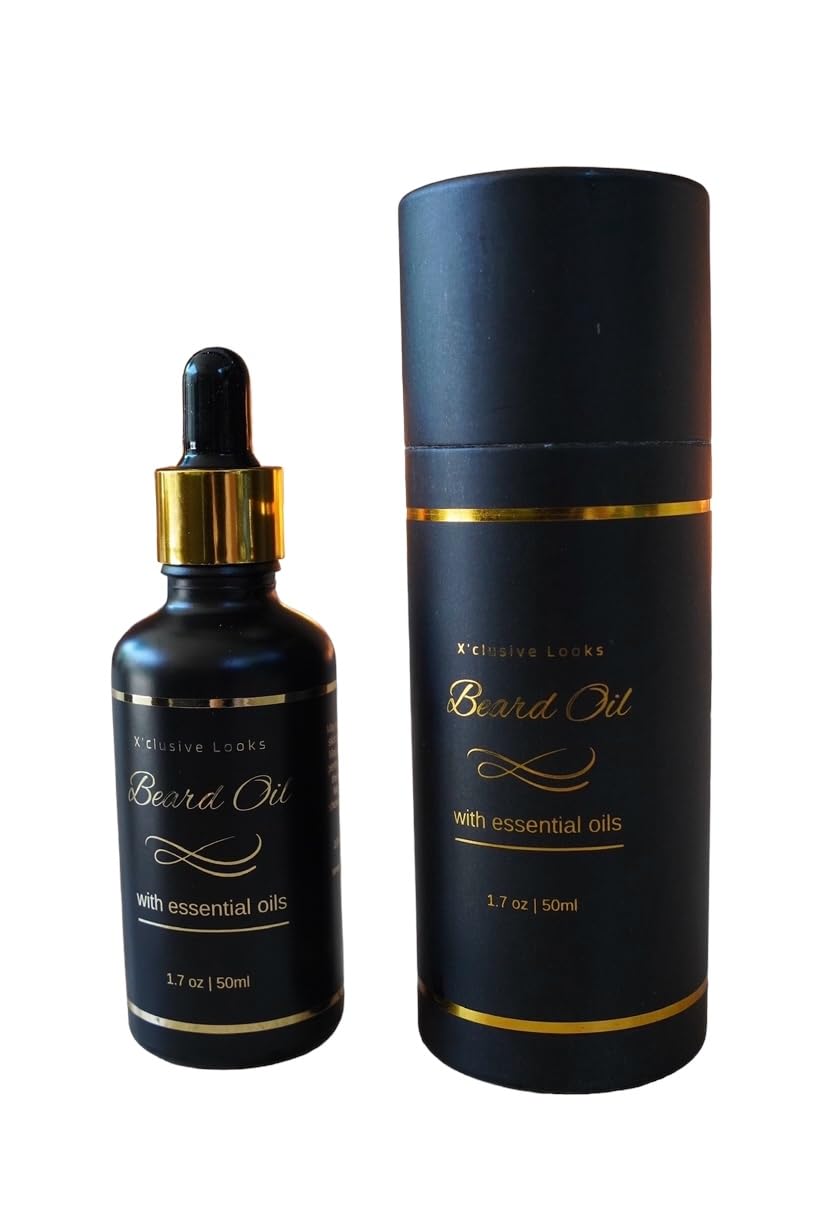 X'cluisve Looks Beard Oil, Black