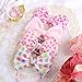 YanJie Hairband - Handmade Hair Bows for Baby Girls Newborn Infant Toddlers Kids (4.5bow Va 4pcs, Valentine's Day, Nylon, Polyester, One Size fits all, 4 Count Pack)