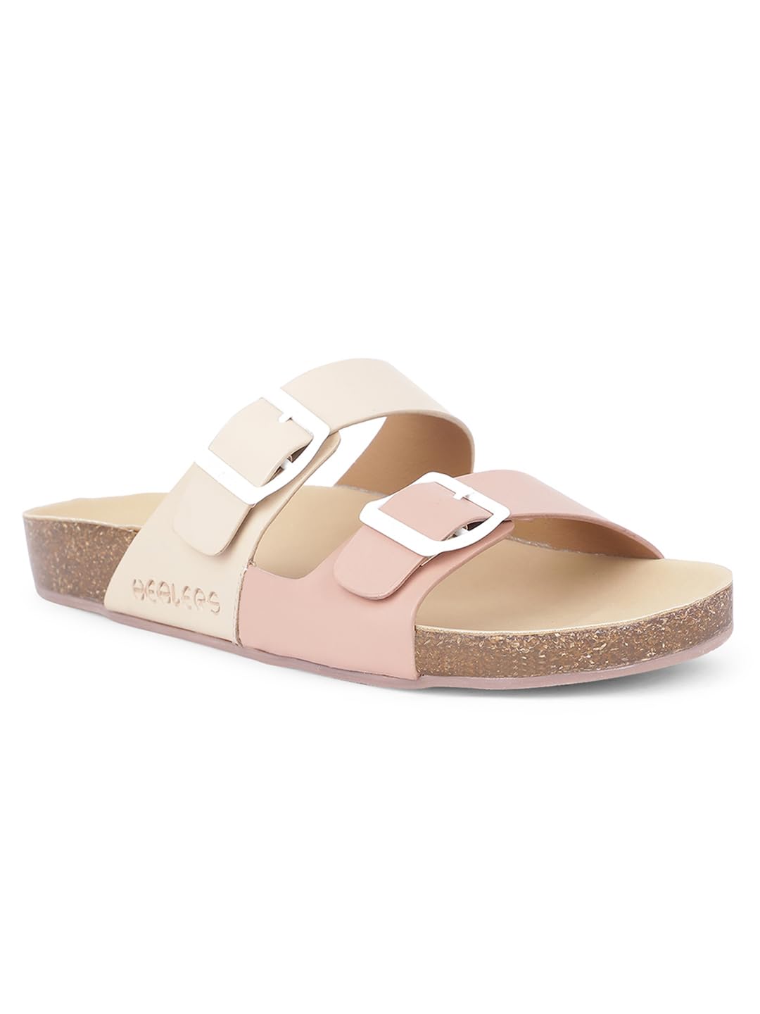 Healers J332-13 Casual Slip-on With Buckle Sliders For Women - TPR Sole | PU Upper | Synthetic Insole | Comfortable & Moder Design | Durable & Breathable | Outdoor & Fashion-image-49