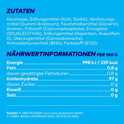 Extra Professional Mint Zuckerfreie Lutschpastillen, Multipack mit 6 x 70 Lutschbonbons, Süßigkeiten mit Minzgeschmack, Xylitol Mints, Lutschbonbons für frischen Atem