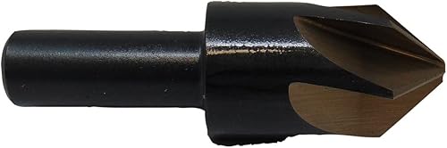 Norseman by Viking Drill and Tool 67760 78 pulg. 83-AG HSS 82 Grados 6 Flauta Avellanador 12 pulg. Vástago