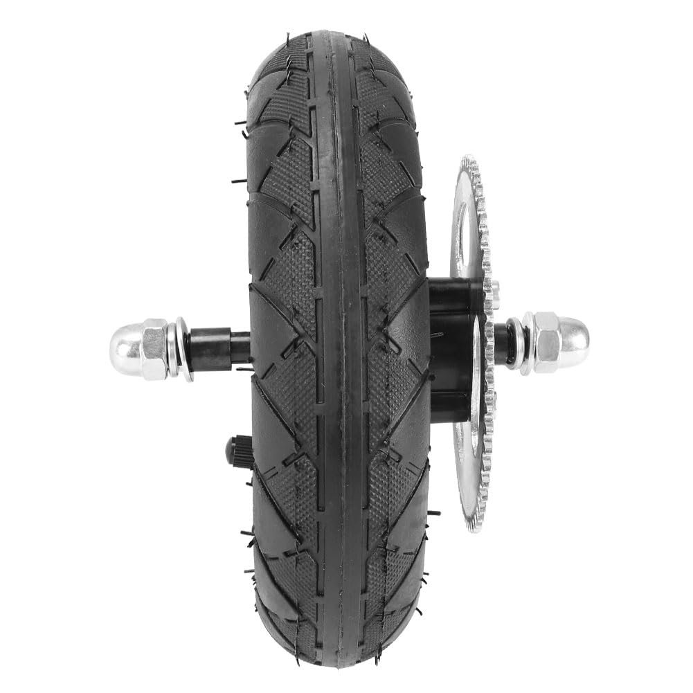 200x50 Rear Wheel Tire Assembly With Chain Sprocket For Razor E200 & Electric Scooters
