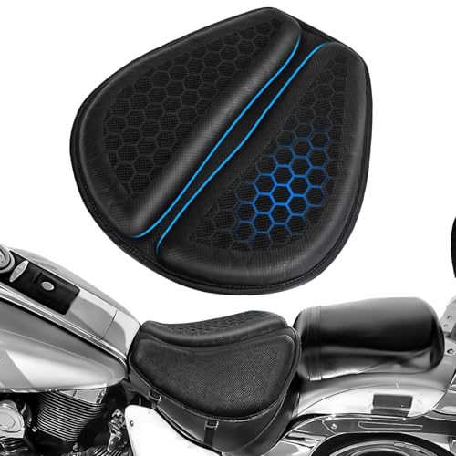 WDG Motorcycle Seat Cushion Pad 3D Honeycomb High