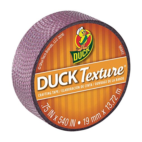 Duck Texture Duck Brand Tape .75 in X 15 yds decorative tape (Fuchsia Wave)