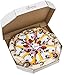 Rainbow Socks - Damen Herren Pizza Socken Box Capricciosa - 4 Paar - Größen 36-40