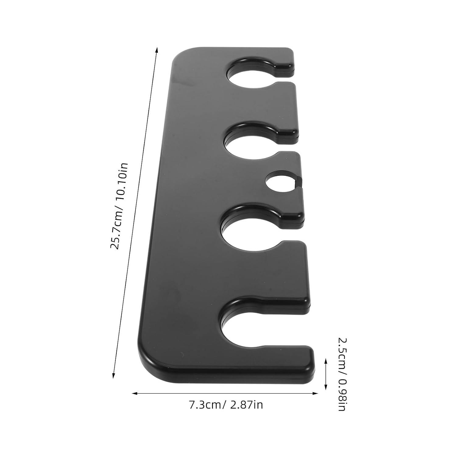 Facial Device Wall Mount: Plastic Organizer for Skincare Tools - Salon Facial Tool Shelf with Cable Management for Spa Room Or Home Salon