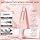 BILITOK Auto Curling Iron with 4 Temps, 3 Timers & Shut-Off (Pink) - 7
