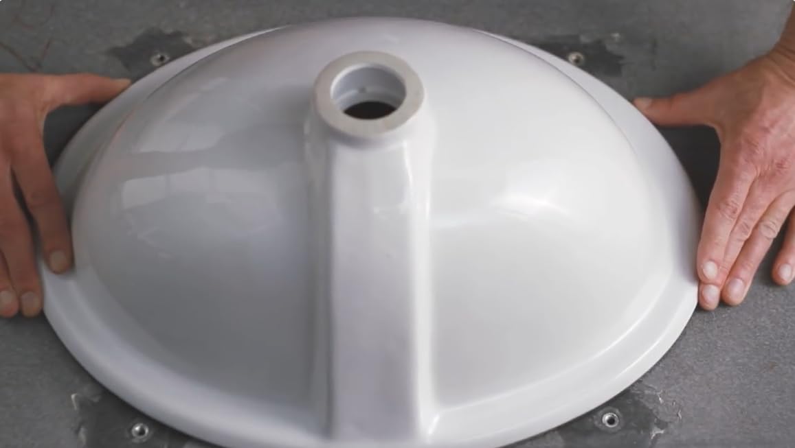 Kit de clips para fregadero, 4 clips de lavabo empotrados, soportes de fregadero resistentes